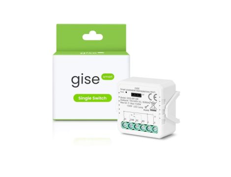 GISE Smart Pojedynczy moduł przekaźnikowy bezpotencjałowy WiFi Tuya GSS-WF-DR