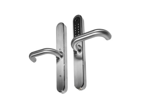 Klamka z kontrolerem dostepu EURA ELH-30H4 Silver