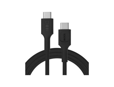 KABEL USB-C / USB-C Greencell PowerFlex 200cm PD 100W czarny silikonowy