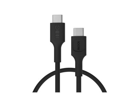 KABEL USB-C / USB-C Greencell PowerFlex 30cm PD 100W czarny silikonowy