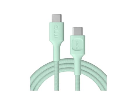 KABEL USB-C / USB-C Greencell PowerStream 200cm PD 100W zielony w oplocie