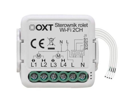 Moduł OXT mini sterownik 2 rolety WiFi TUYA
