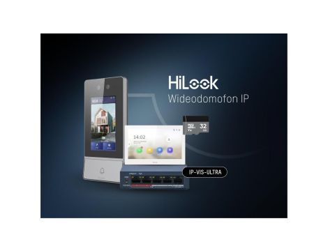 Zestaw wideodomofonowy IP Hilook by Hikvision IP-VIS-Ultra