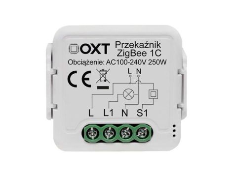 Moduł OXT mini przekaźnik 1 obwód ZigBee TUYA