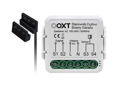 Moduł OXT z sensorem do silnika bramy garażu ZigBee TUYA