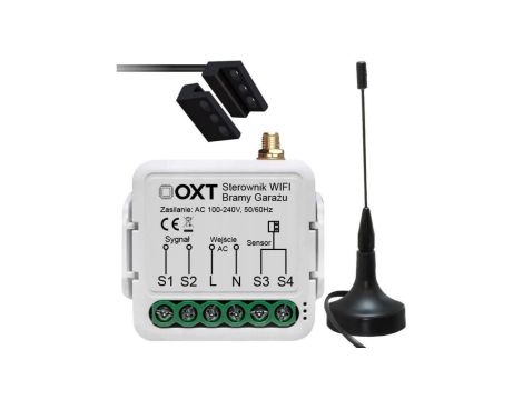 Moduł OXT do silników bramowych z anteną i sensorem WiFi TUYA