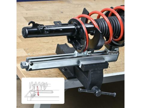 Uniwersalny ściągacz sprężyn McPherson do 1500 kg Scangrip CANVIK BASIC 1500 KG 12.0001 - 5