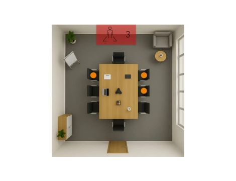 Czujnik prawdziwej obecności zmierzchu EO IP AP czarny - 5