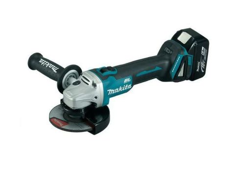 MAKITA SZLIFIERKA KĄTOWA 18V 125mm 3 x 5,0Ah LI-ION BEZSZCZOTKOWA WALIZKA MAKPAC DGA504RT3J