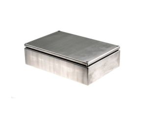 Szafka ścienna rozdzielcza, materiał: Stal nierdzewna typu 304, IP66, 200 x 300 x 80mm, RS PRO