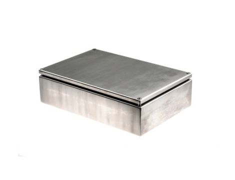 Szafka ścienna rozdzielcza, materiał: Stal nierdzewna typu 304, IP66, 200 x 300 x 80mm, RS PRO