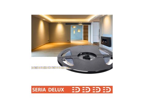 Taśma Delux 24V LB 160led 2700K 430lm SMD2835 (10) PL7Y
