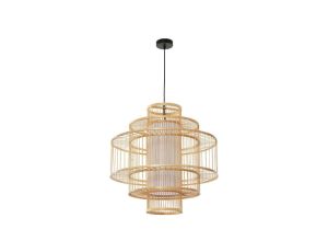 Lampa wisząca Stela rattanowa 1xE27 Light Prestige
