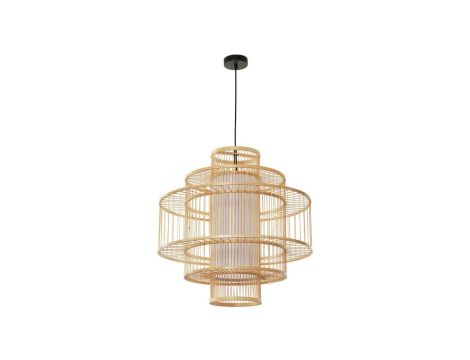 Lampa wisząca Stela rattanowa 1xE27 Light Prestige