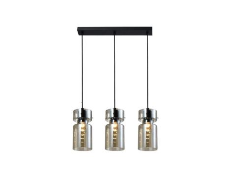 Potrójna lampa wisząca Nivio dymna 3xE27 Light Prestige