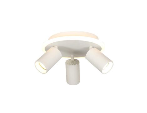 Plafon Parma 3 okrągły biały 3xGU10 LED CCT Light Prestige