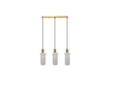 Lampa wisząca Tirana 3 biała 3xE27 Light Prestige