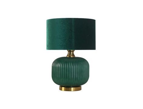 Lampa stołowa Tamiza 48 cm zielona 1xE27 Light Prestige