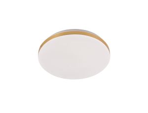 Plafon Babilon 38 cm złoty LED 4000K Light Prestige