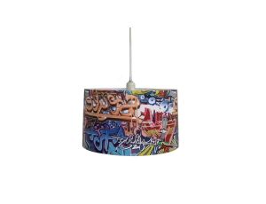 Lampa wisząca Graffiti wielokolorowa 1xE27 Light Prestige