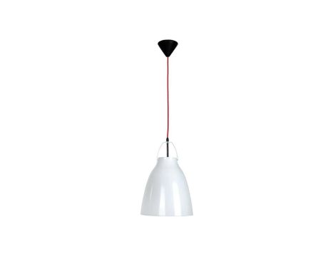 Lampa wisząca Carlo biała 1xE27 Light Prestige