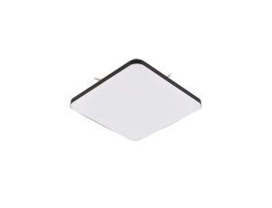 Plafon kwadratowy Babilon 38 cm czarny LED 4000K Light Prestige