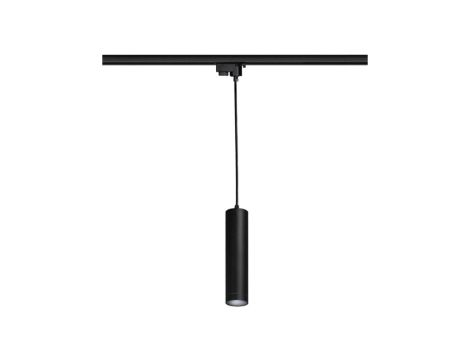 Lampa wisząca do szynoprzewodu Snow 3F czarna 1xGU10 Light Prestige