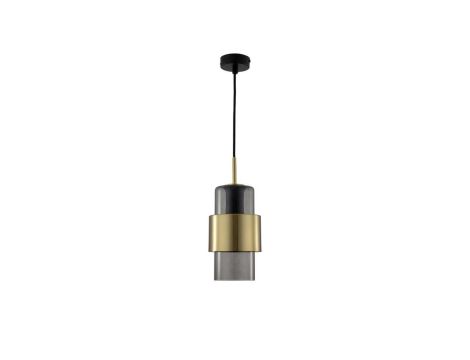 Lampa wisząca Miele dymna 1xE27 Light Prestige