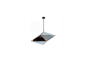 Lampa wisząca Konstelacja pozioma dymna czarna 7xG9 Light Prestige