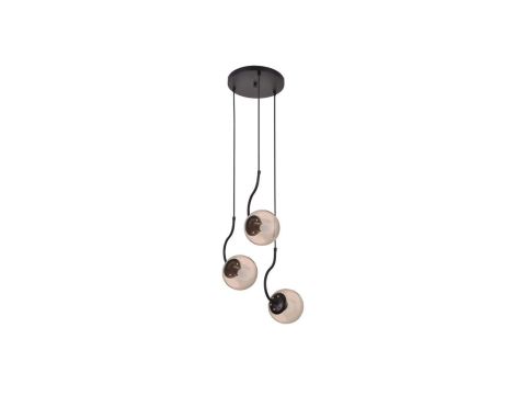 Lampa wisząca Hook czarna 3xE27 Light Prestige