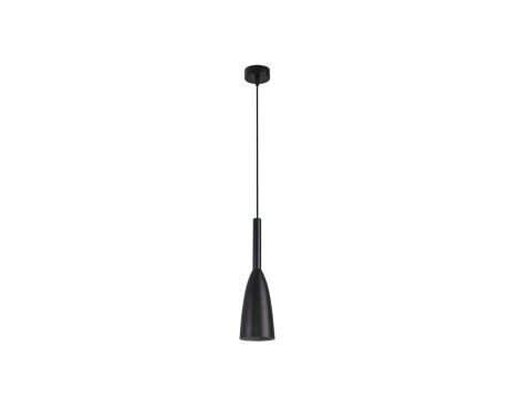 Lampa wisząca Solin 1 czarna 1xE27 Light Prestige