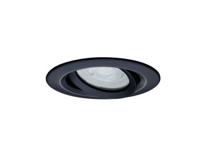 Ruchome oczko podtynkowe Lagos czarne IP65 1xGU10 Light Prestige