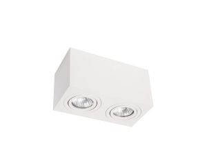 Oprawa natynkowa Lyon biała 2xGU10 Light Prestige