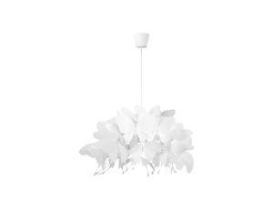 Lampa wisząca Farfalla biała 1xE27 Light Prestige