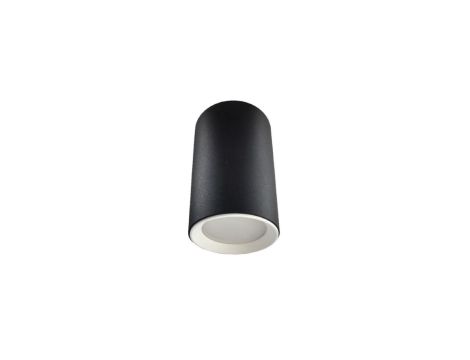 Tuba natynkowa Manacor 9 cm czarno - białe 1xGU10 Light Prestige