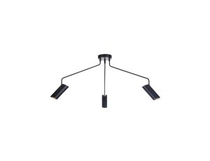 Lampa wisząca Futuro czarna 3xGU10 Light Prestige