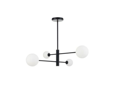 Lampa wisząca Dorado czarna 4xG9 Light Prestige