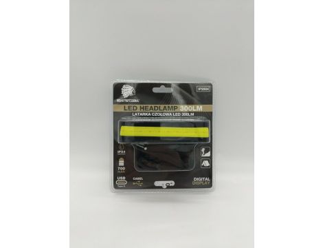 LATARKA LED HEAD LAMP CZOŁOWA  300LM 700mAh PREMIUM /INDIAN PROFESSIONAL - 3