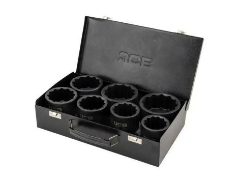 JCB NASADKI UDAROWE 12K 1"  7szt. (46-75mm)