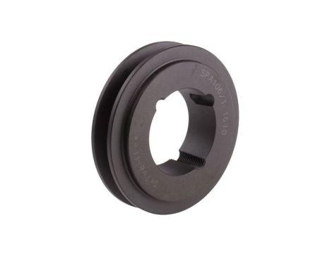 Krążek, śr. całkowita: 111.5mm, śr. otworu: 42mm, l. rowków: 1, Żeliwo, stal