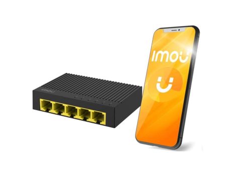 Switch Imou 5-portowy SG105C plastikowa obudowa