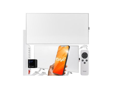 Panel grzewczy IR CRONOS Synthelith PRO CRP-770TWP Grey