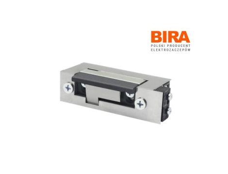 Elektrozaczep BIRA symetryczny ES1-001-KZ 12V AC/DC z kontrolą zamknięcia