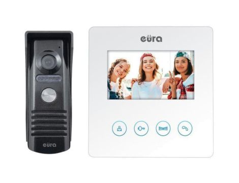 Wideodomofon EURA VDP-52A3 ATIRA biały