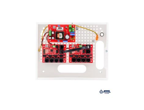 Zestaw do 9 kamer IP switch PoE 9P+1UP ATTE IP-9-11-E