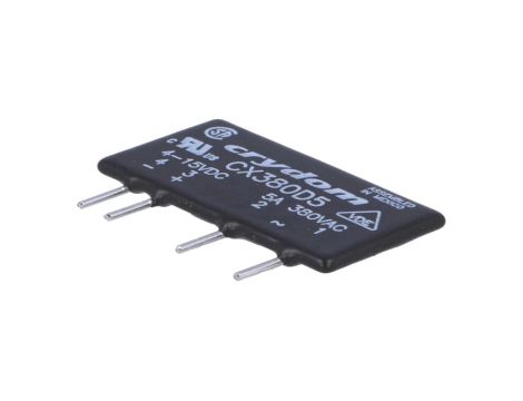 CX380D5 Przekaźnik półprzewodnikowy Uster: 4...15VDC 5A 48...530VAC THT