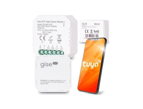 GISE Smart Moduł do sterowania bramą WiFi GEN 2 Tuya GG-01