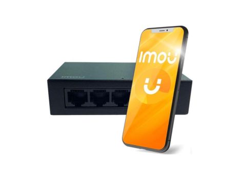 Switch Imou 5-portowy SF105 metalowa obudowa 100Mbps