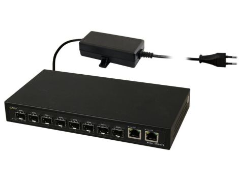 Switch optyczny PULSAR SFG10F8 (8xSFP, 2xRJ45)