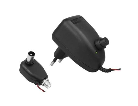 Zasilacz antenowy regulowany z gniazdem F DC 2-12V/100mA